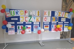Napis promujący Europejski Dzień Języków