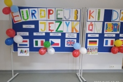 Napis promujący Europejski Dzień Języków