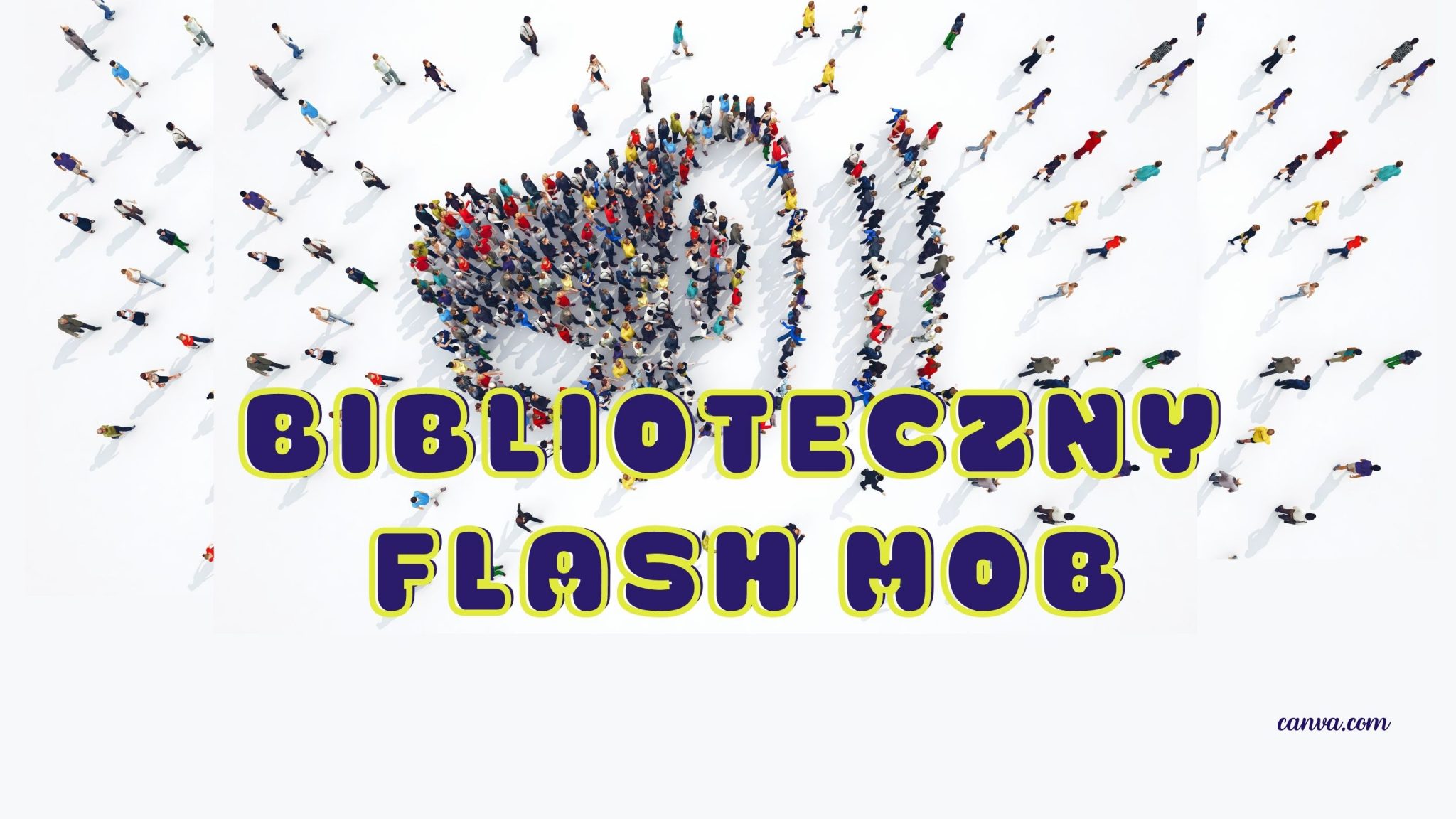 "Biblioteczny flash mob"