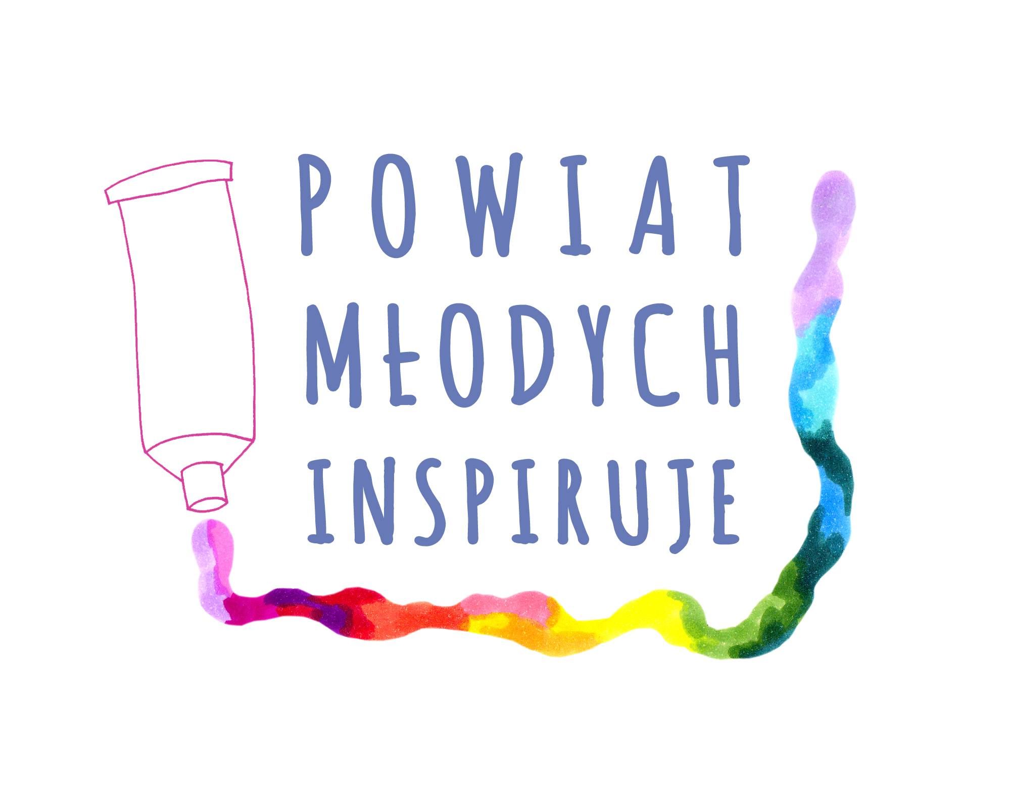 Logo konkursu plastycznego - Pocztówka z Powiatu Krakowskiego