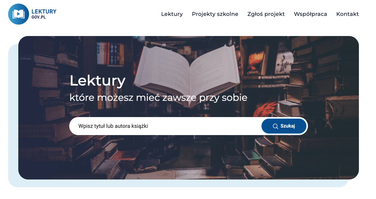 LEKTURY GOV.PL httpslektury.gov.pl